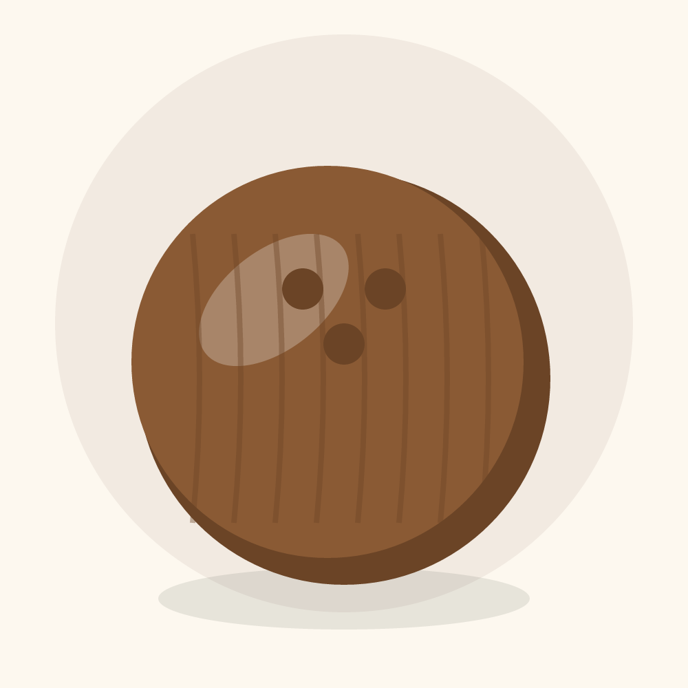 Coconut illustration