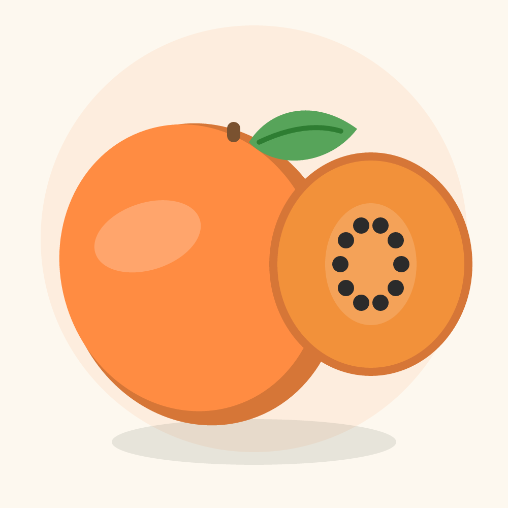 Papaya illustration