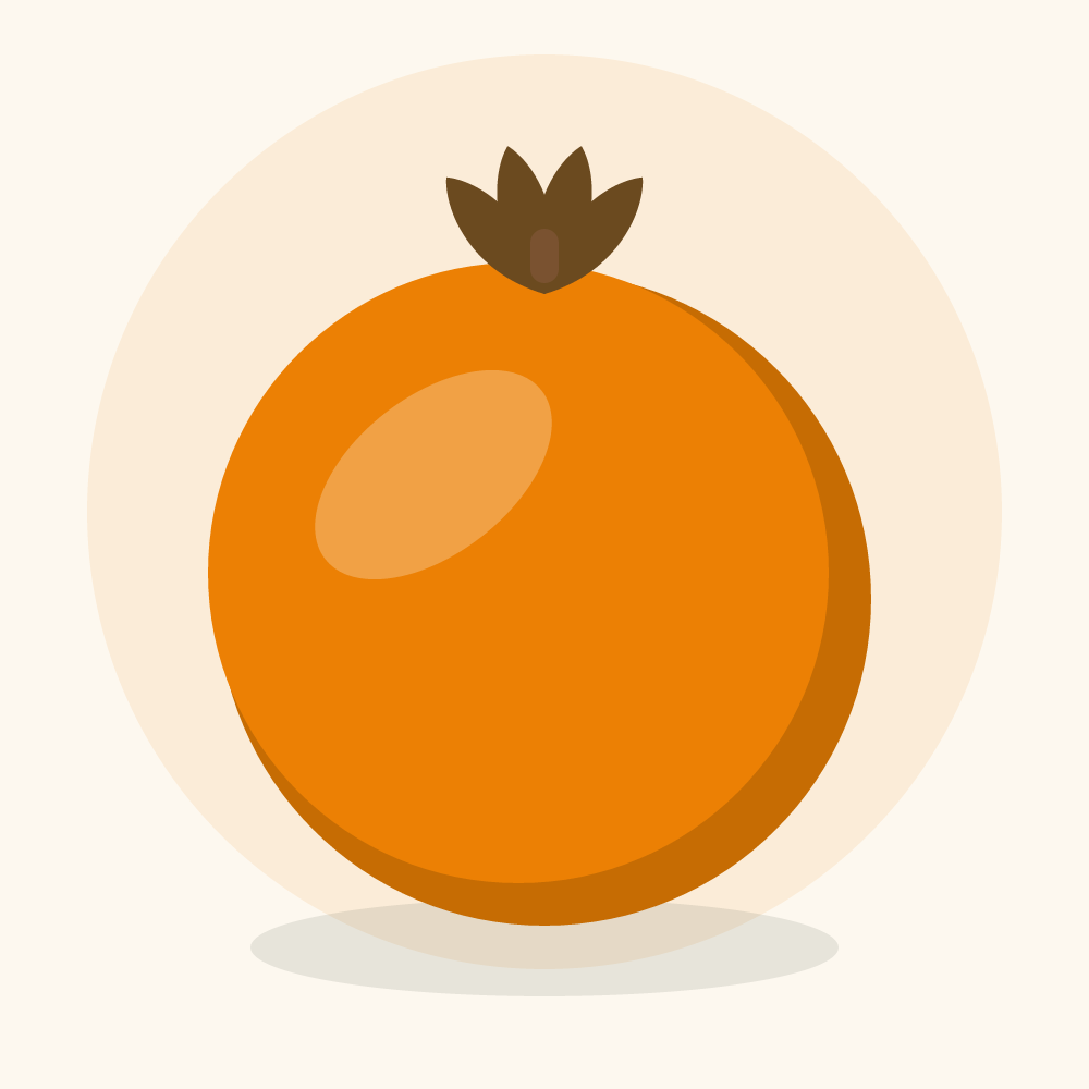Persimmon illustration