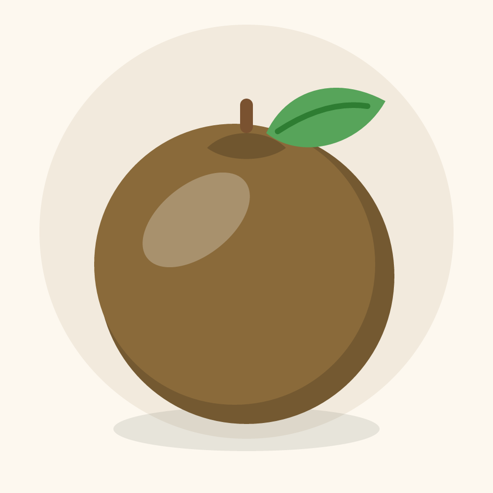 Service tree fruit illustration