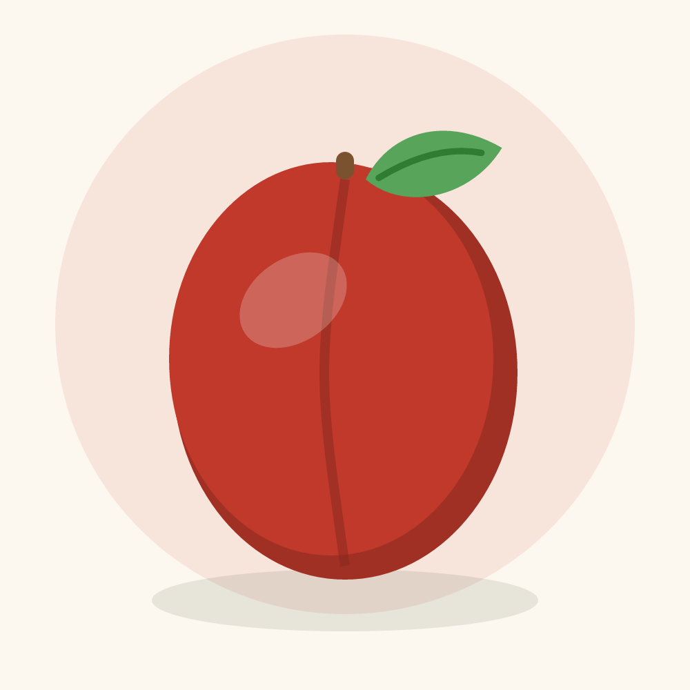 Tamarillo illustration