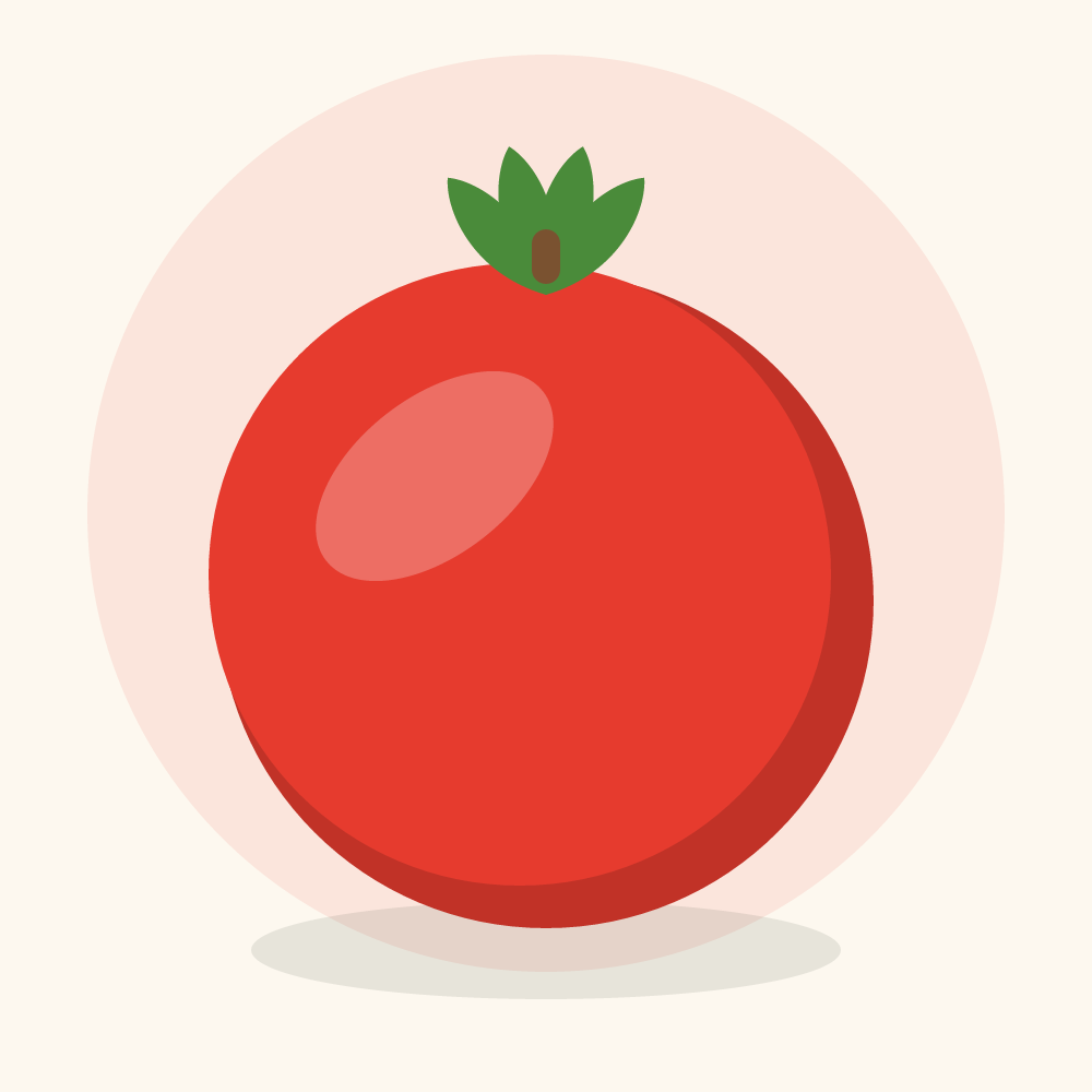 Tomato illustration